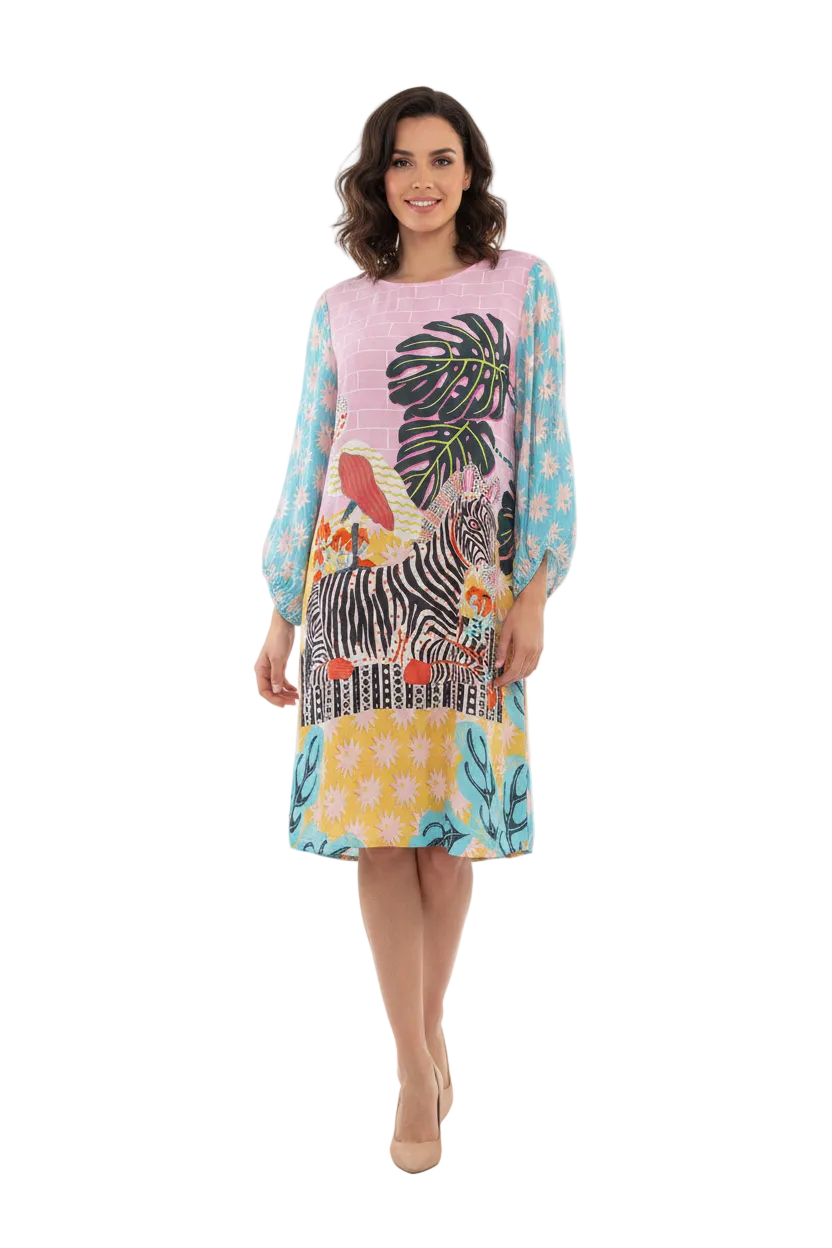 Gorman ramie fabric dress, size 10/12