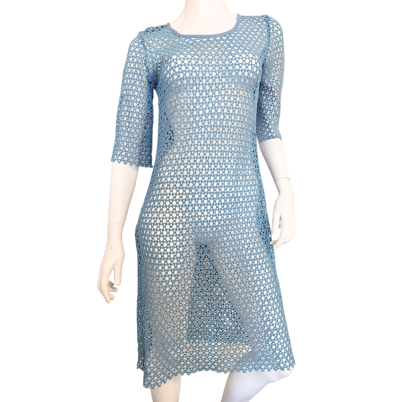 Charmaine Reveley blue dress, size 10