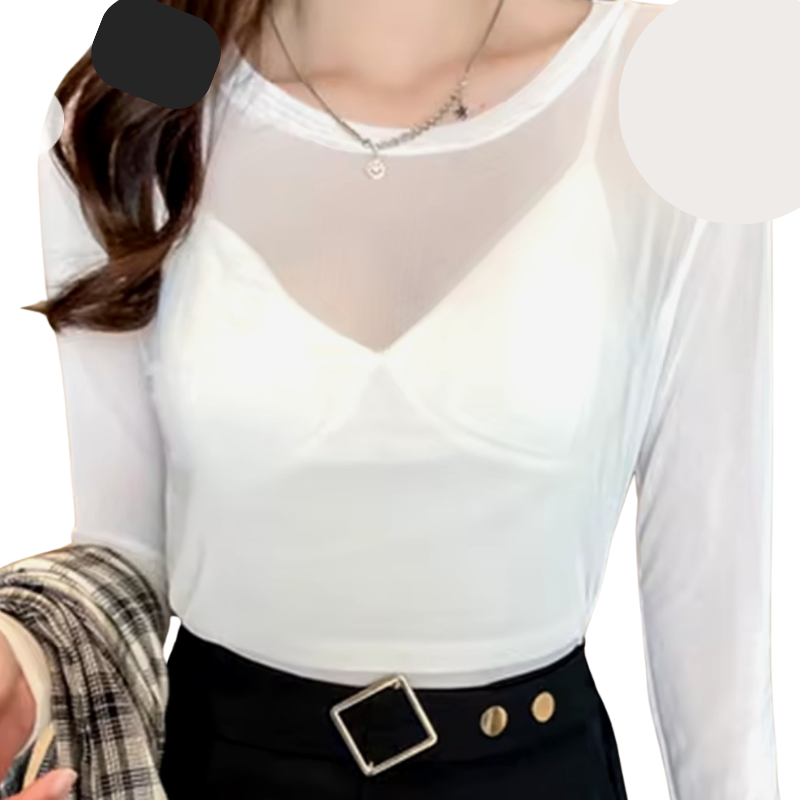 New ivory sheer top, size 12