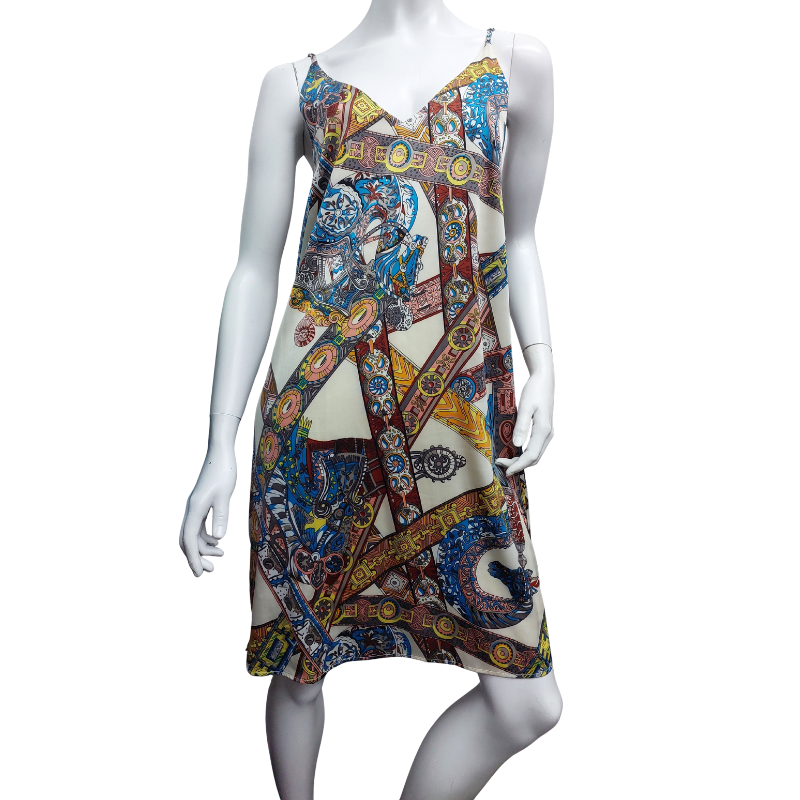 Ketze Ke Summer autumn tones dress, size 8