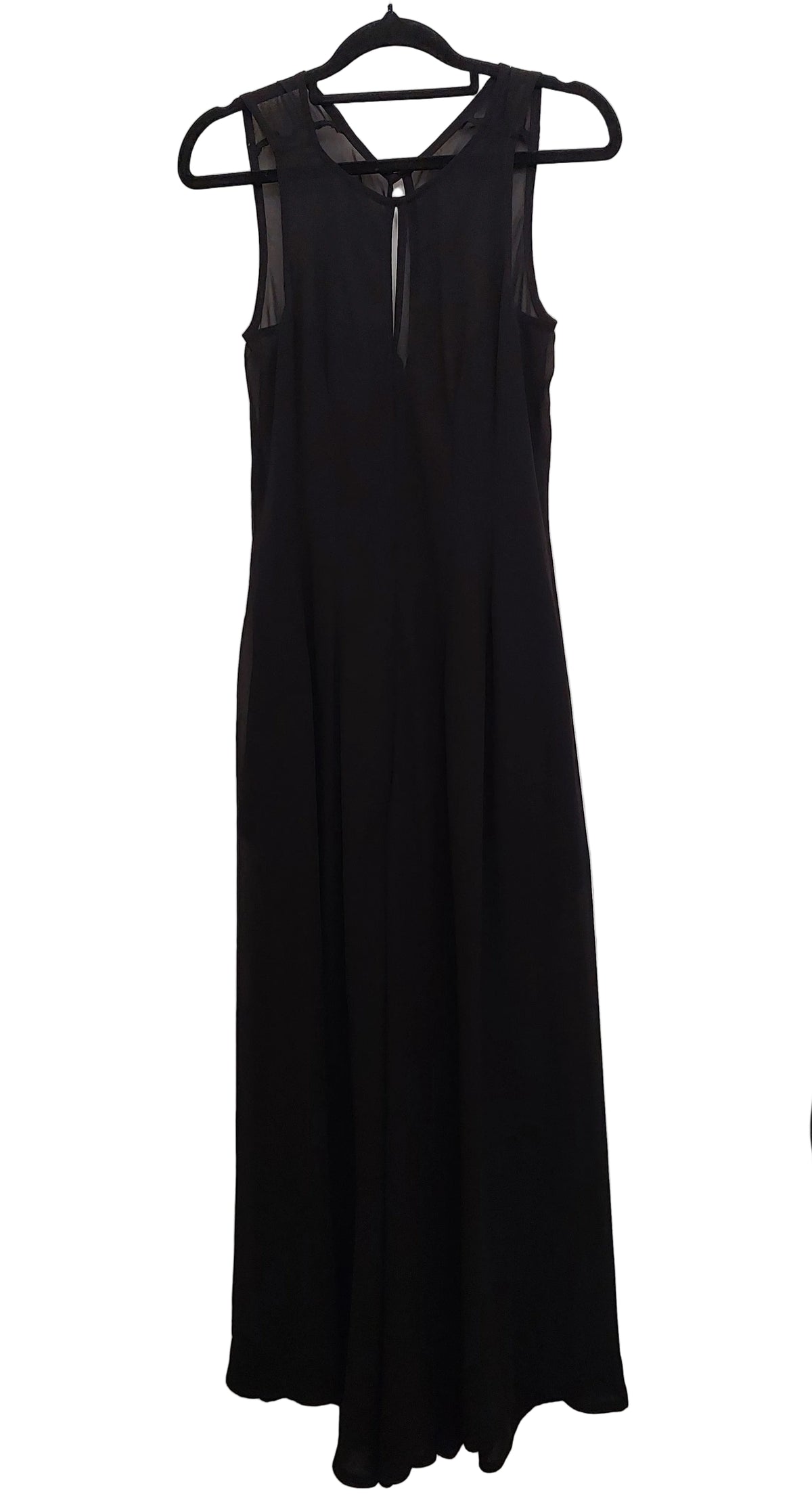 Madam Hawk black cropped jumpsuit, size 8