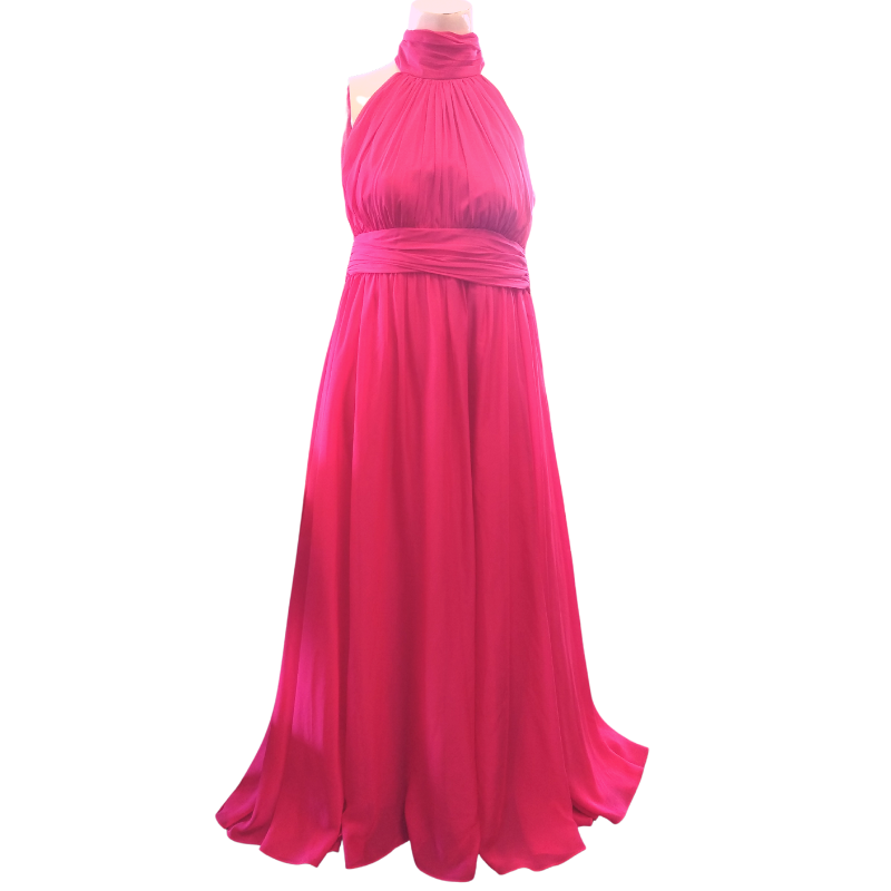 IMODA hot pink designer ball dress size 22