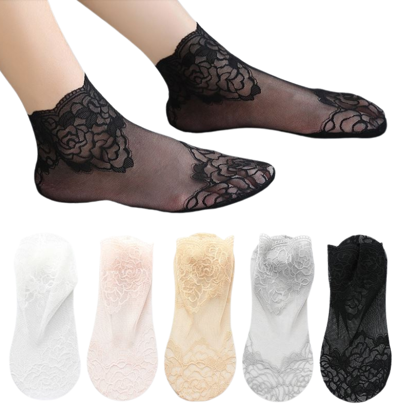 NEW lace socks, several colours