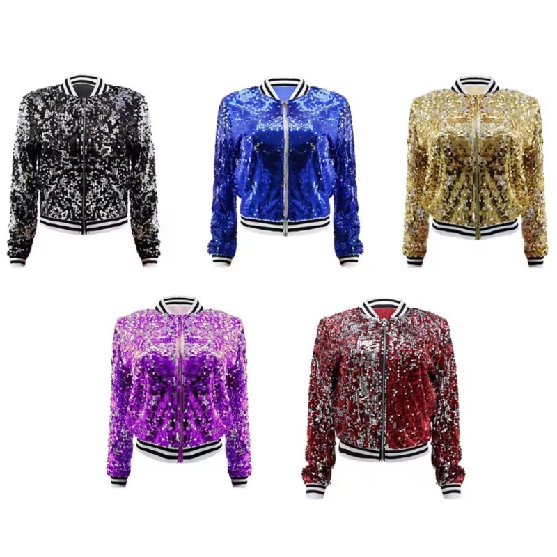 NEW gold sequin jacket, size 8-10-12-14-16, preorder 2 weeks