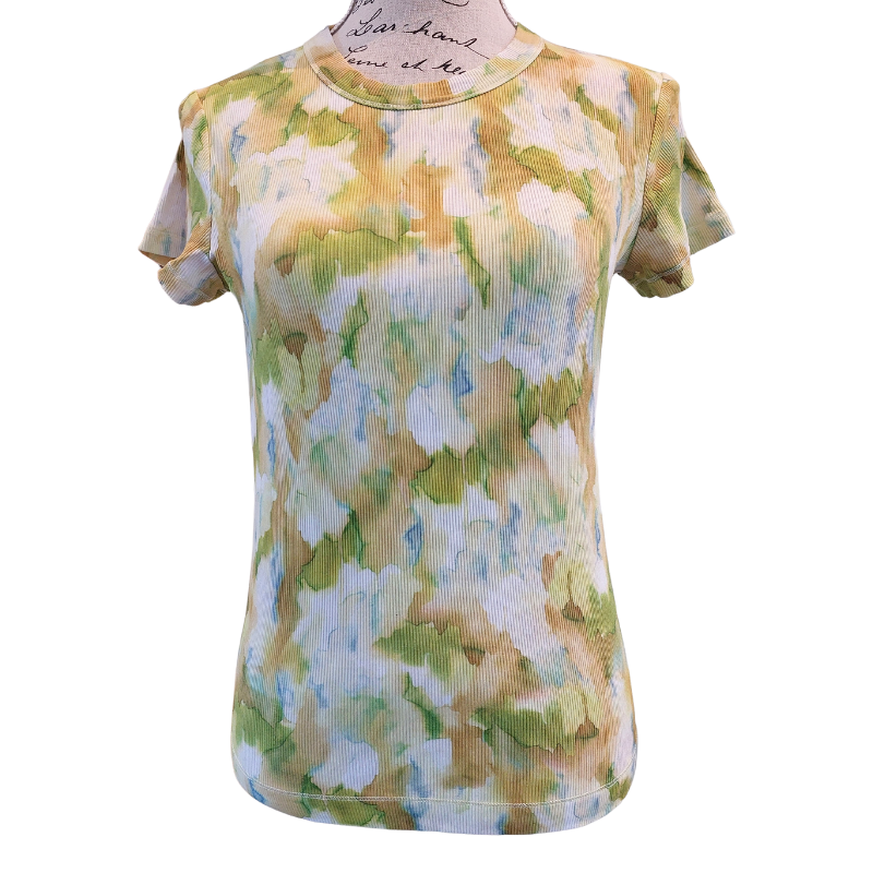 SABA green T shirt, size S 10