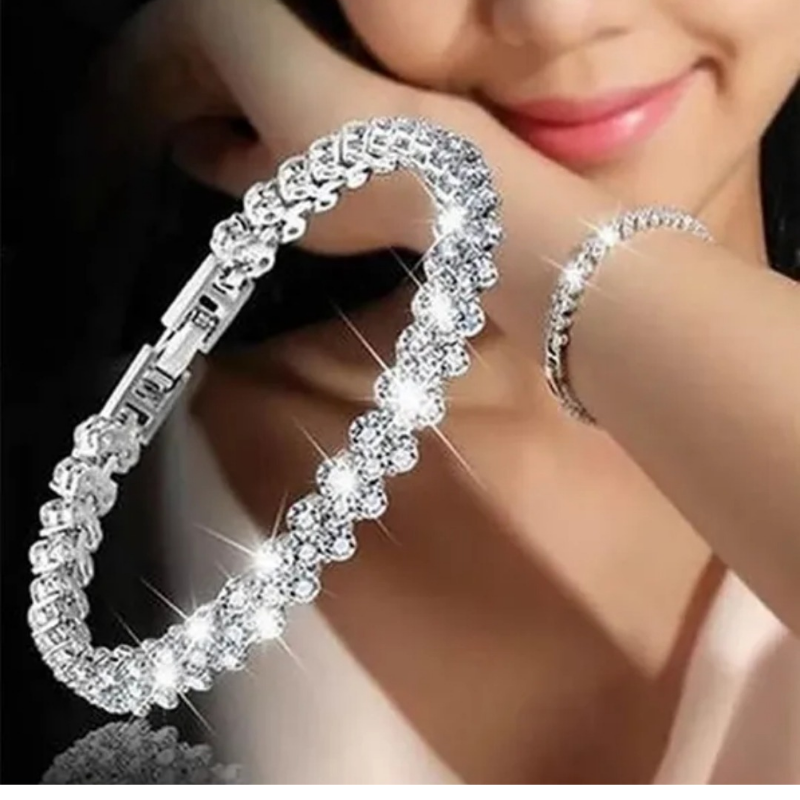 New CZ bling bracelet, choice of 3 colours