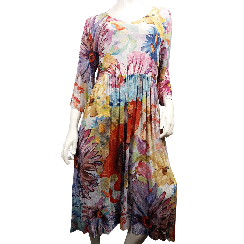 Bittermoon colourful floral dress size 16