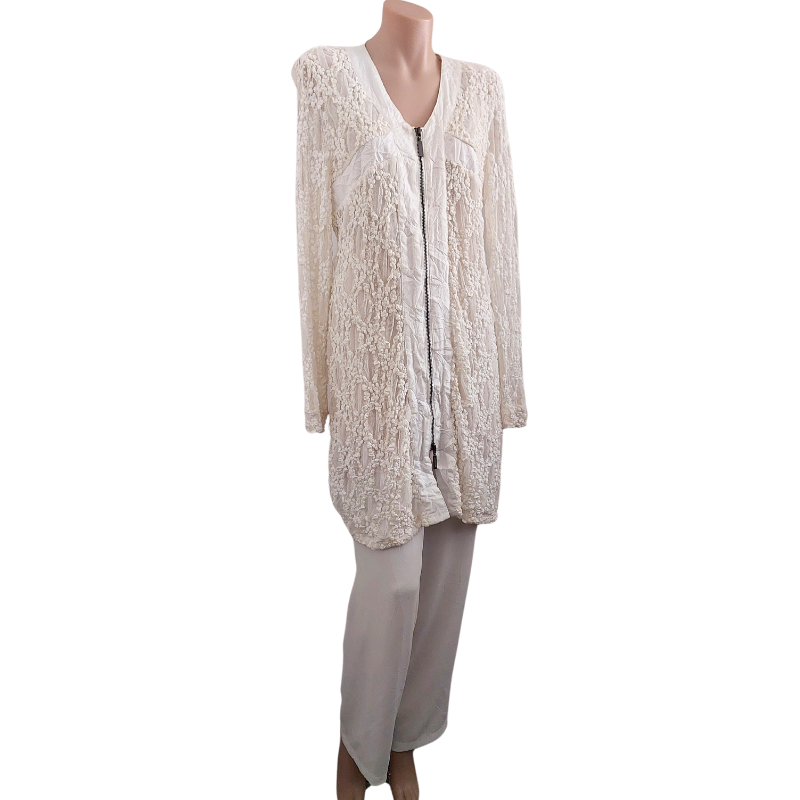 Jetblonde ivory lace dress, size 10