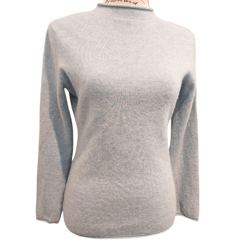 Pure wool 100% pale green jumper, size 10