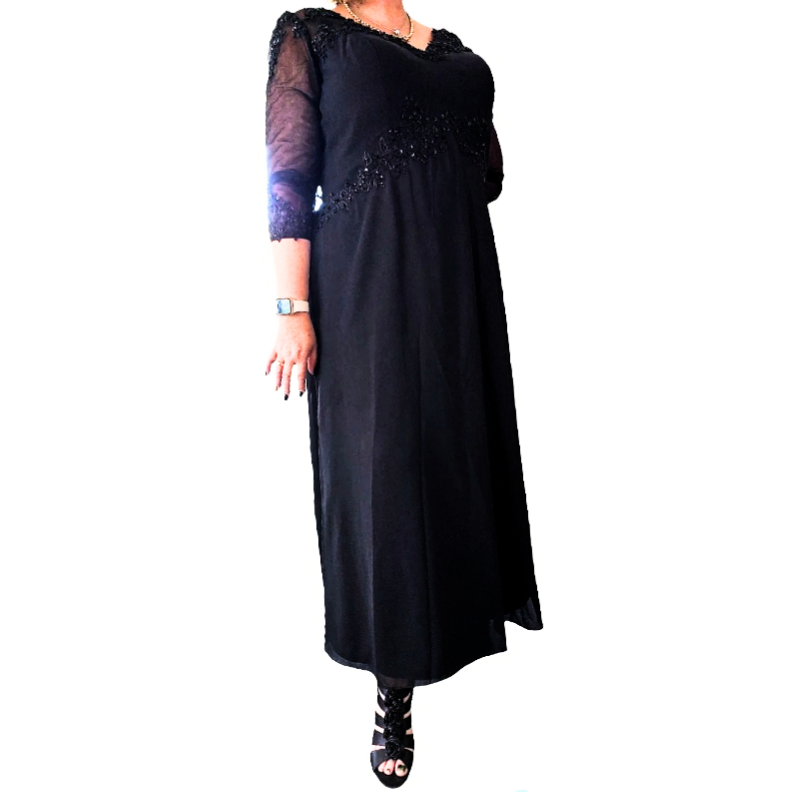 Black ball/formal dress, size 20/22