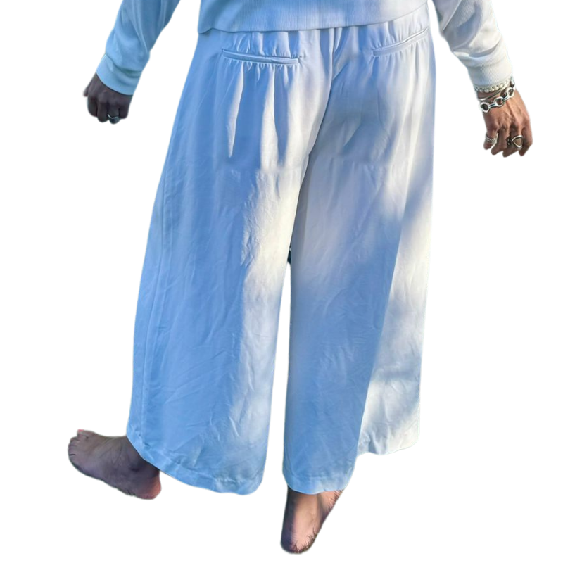 Country Road ivory wide leg pants, size 12