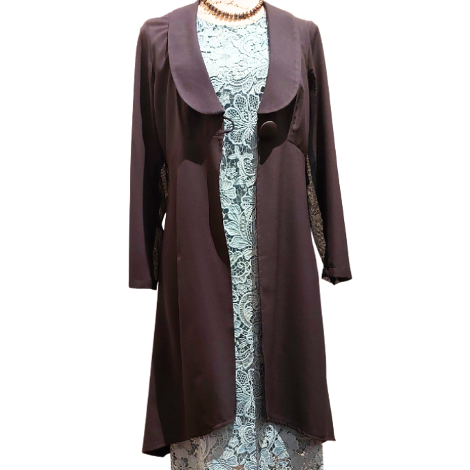 HIRE-Annah S navy Brisa Bailey Jacket - Midnight Navy size M 12