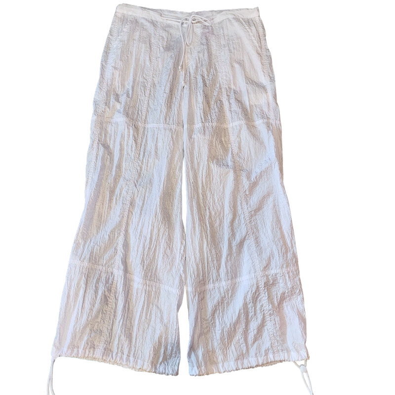 MOTEL white wide leg pants, size L 14-16