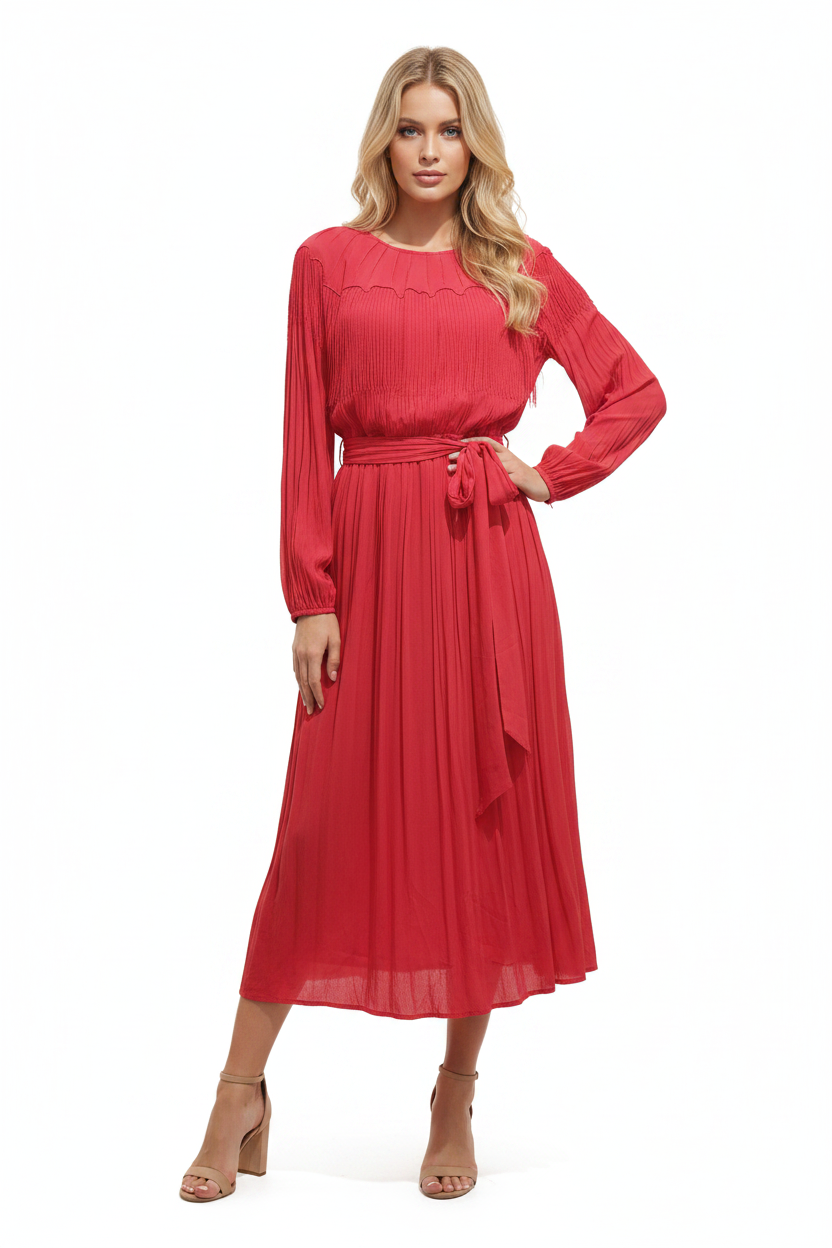 Storm pink transeasonal dress, size 8