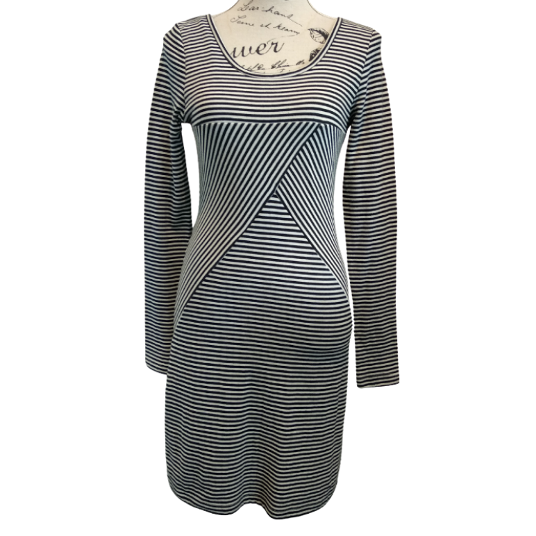 Jorge black & white cotton dress, size 10