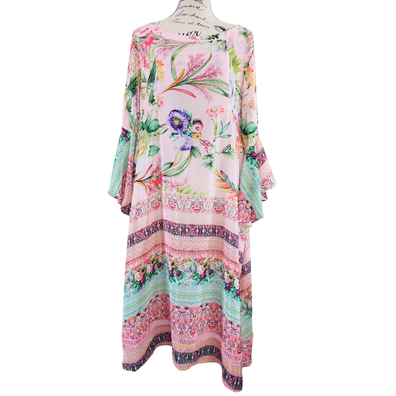 Curate pink Summer dress, size M, 10-12