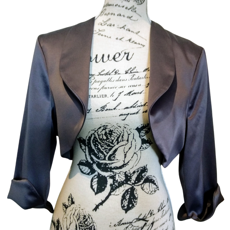 Sold Style Me, Montique plum formal jacket, size 12/14