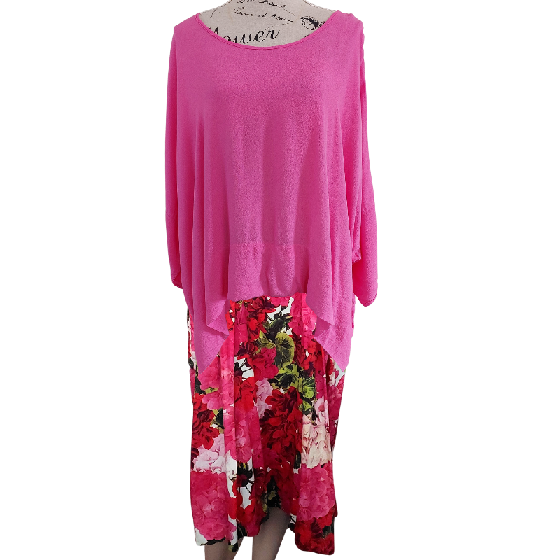 TCD pink top, OS/12-14-16-18-20-22