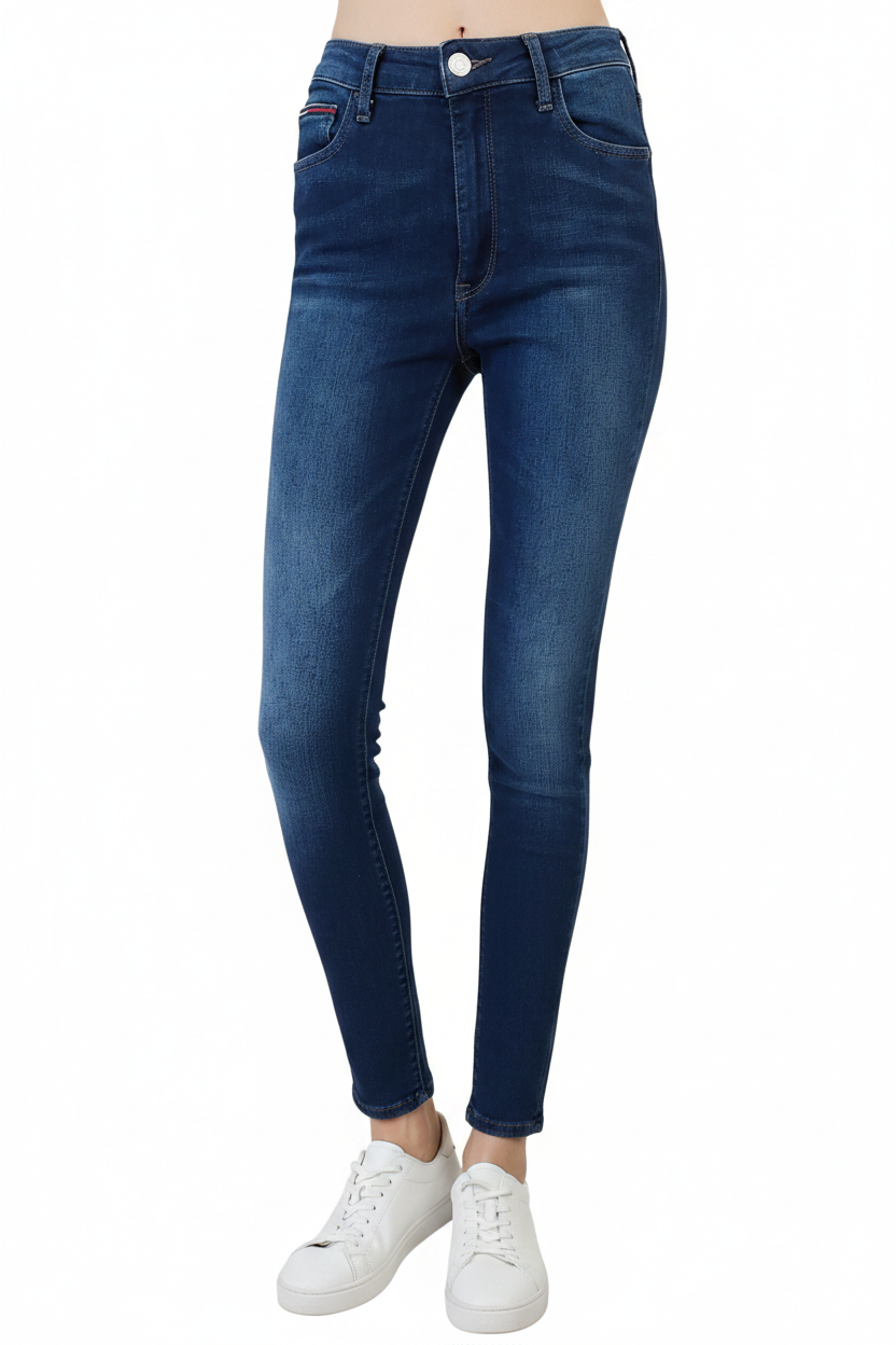 Tommy Hilfiger high waisted skinny jeans, size 27/6-8