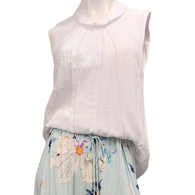 Jigsaw white top, size 10