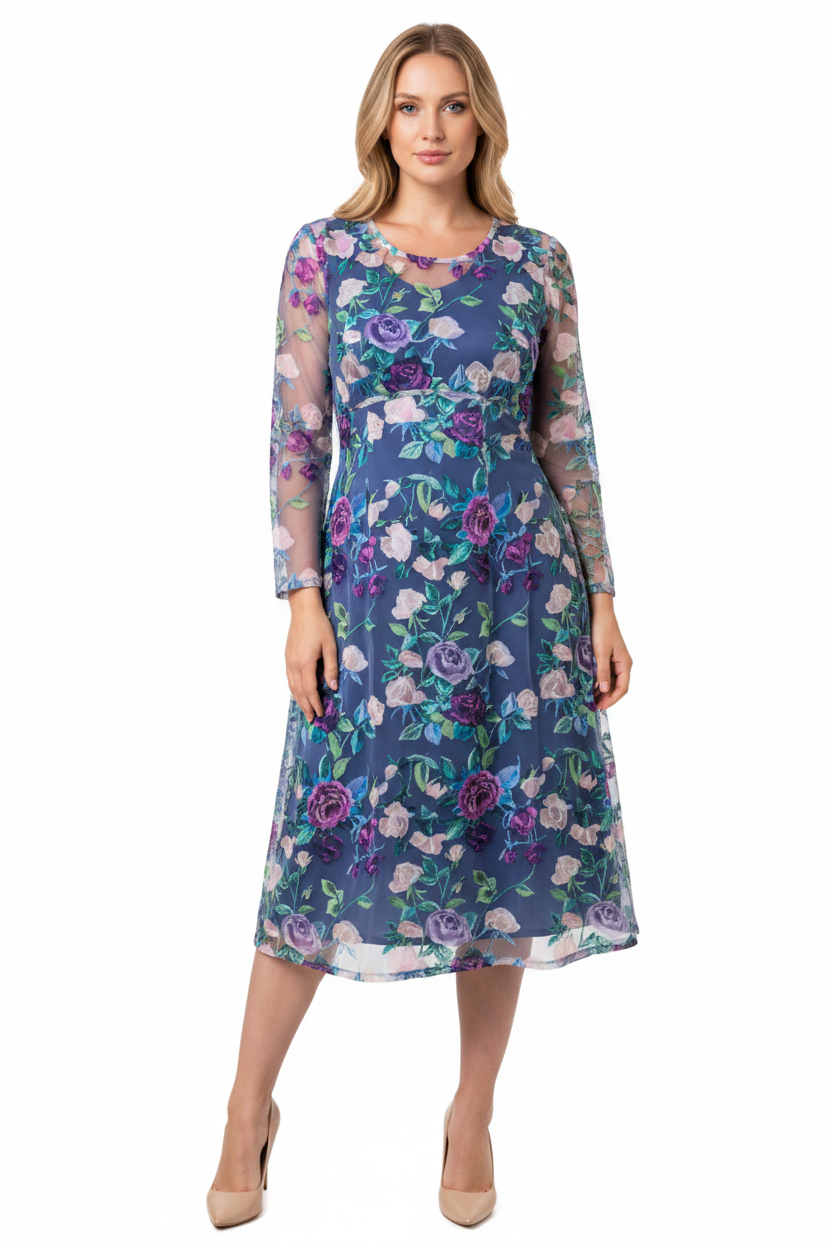 Jellicoe embroidered dress, size 20