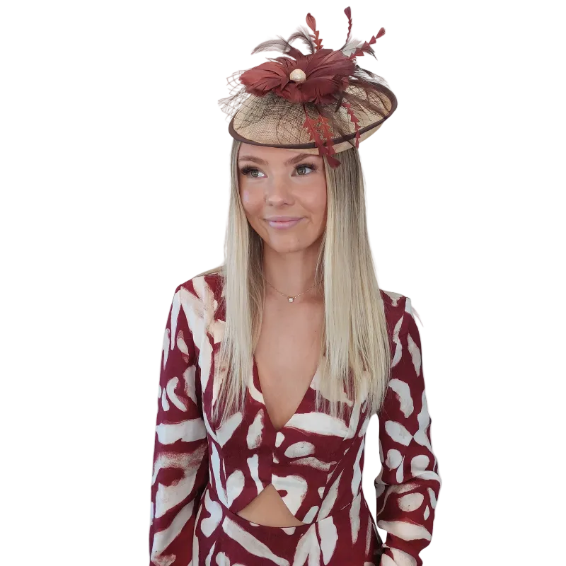 FINDERS cut out front burgundy dress, size 8