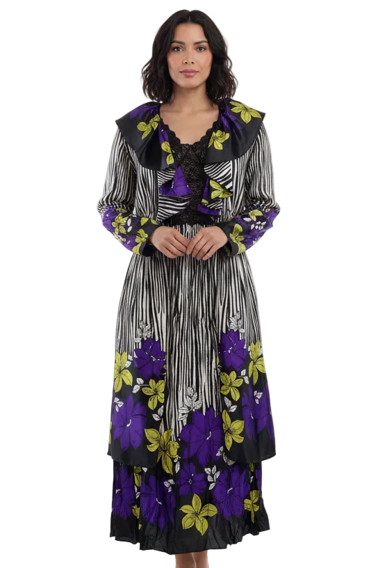 Vicky Vale dress & coat, size 10/12