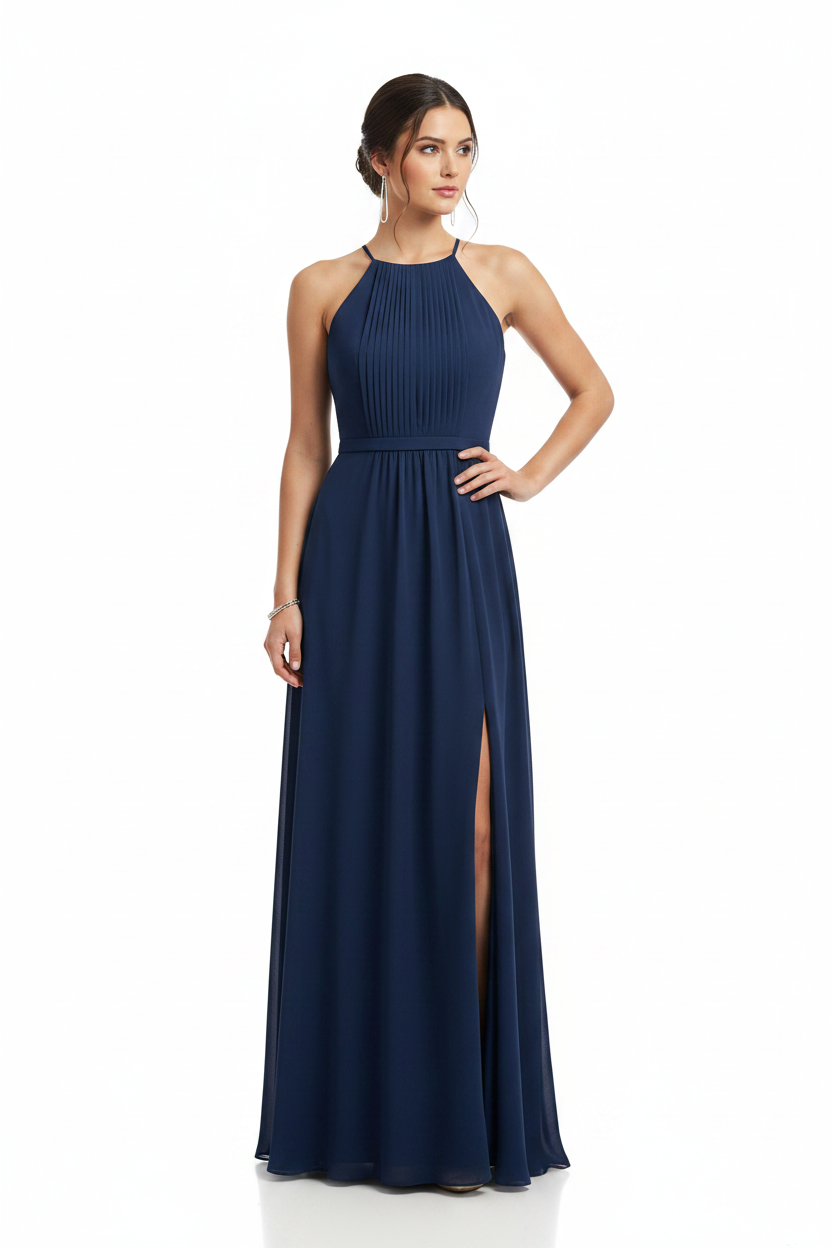 Navy formal/ball dress, size 12