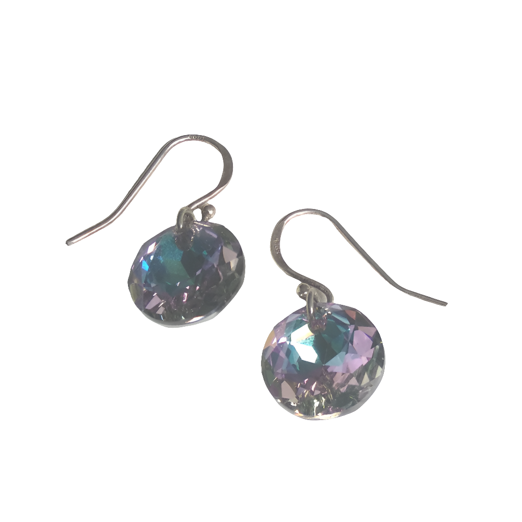 New Swarovski Growing Crystal Earrings
