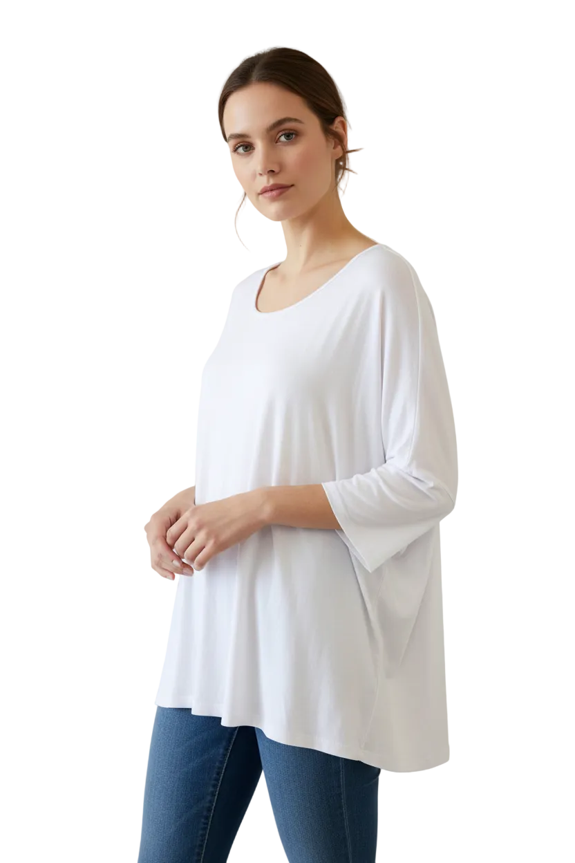 NEW Betty Basics white top, size 12