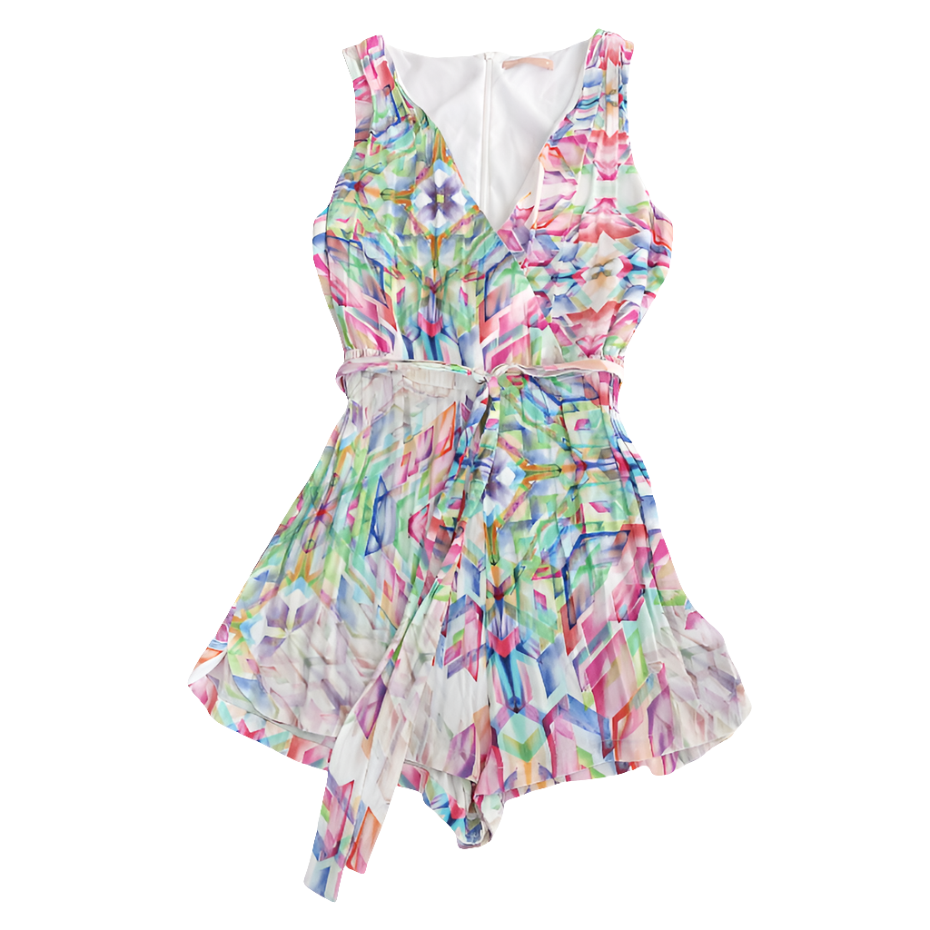 Cooper St Spring colours play suit, size 10