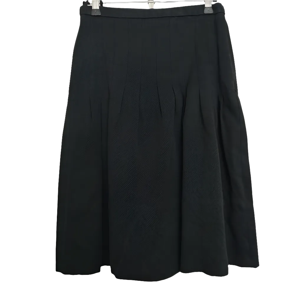 Moochi black cotton skirt, size 6