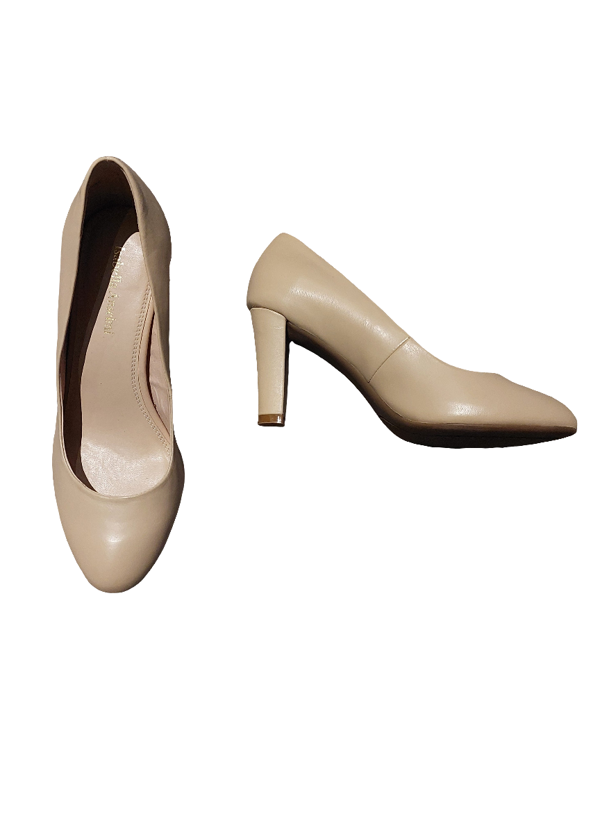 Isabella Anselmi nude heels, size 39/8-HIRE