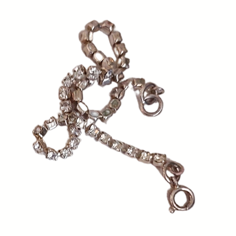 Silver cz bracelet-HIRE
