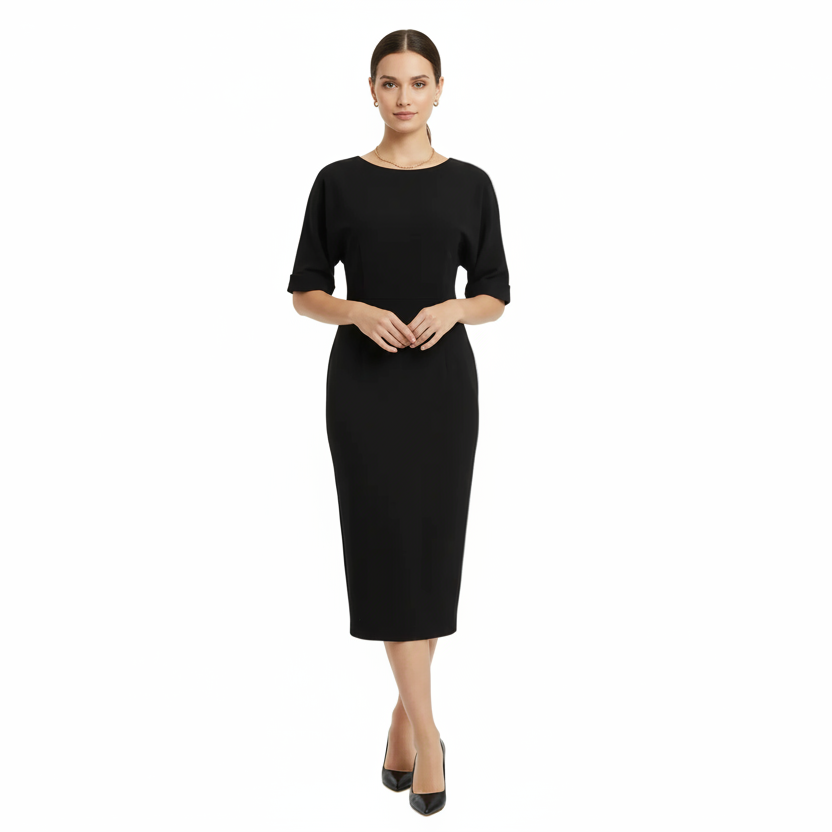 Ella Boo black cocktail dress, size 10