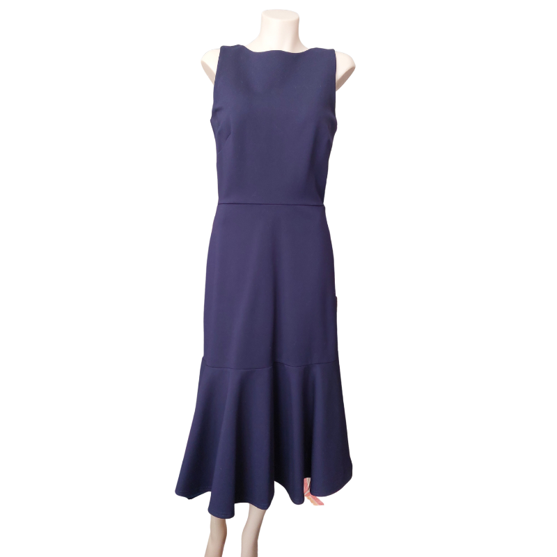 Closet navy formal dress, size 10