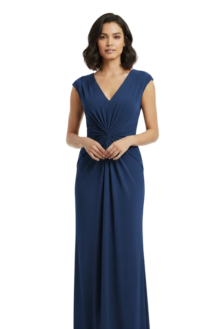 HIRE-'Melissa' blue formal/ball dress-size 10/12