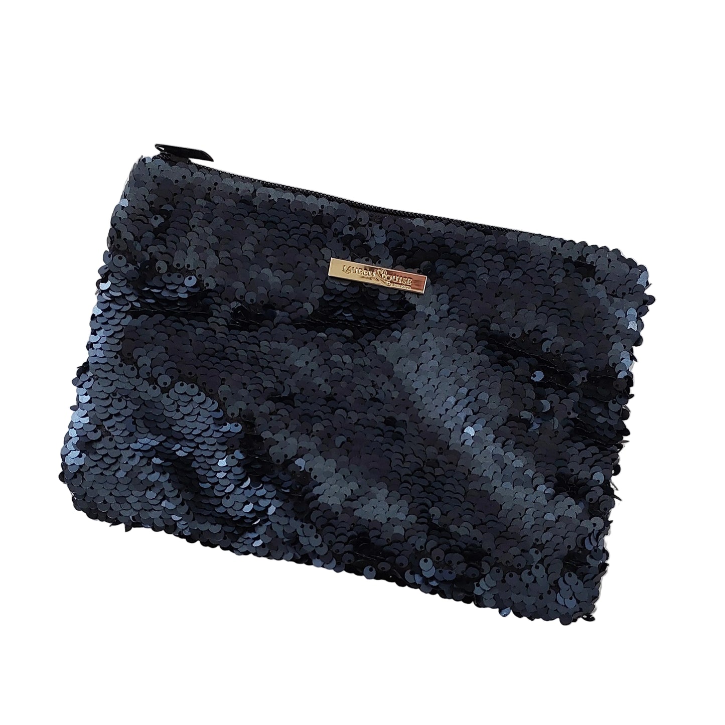 HIRE-Lauren & Louise navy blue sequin bag