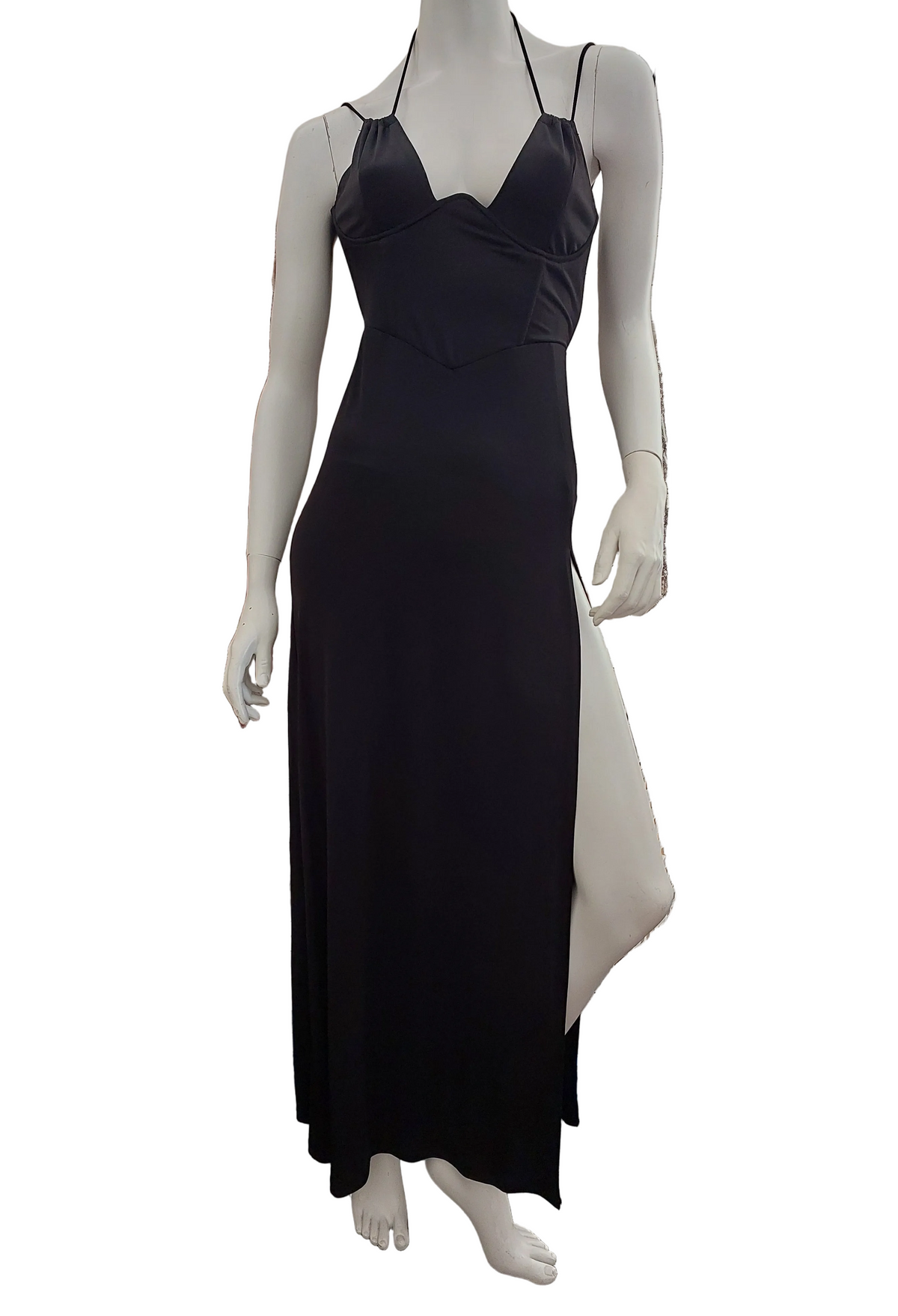 Black bodycon formal/ball dress, size 12