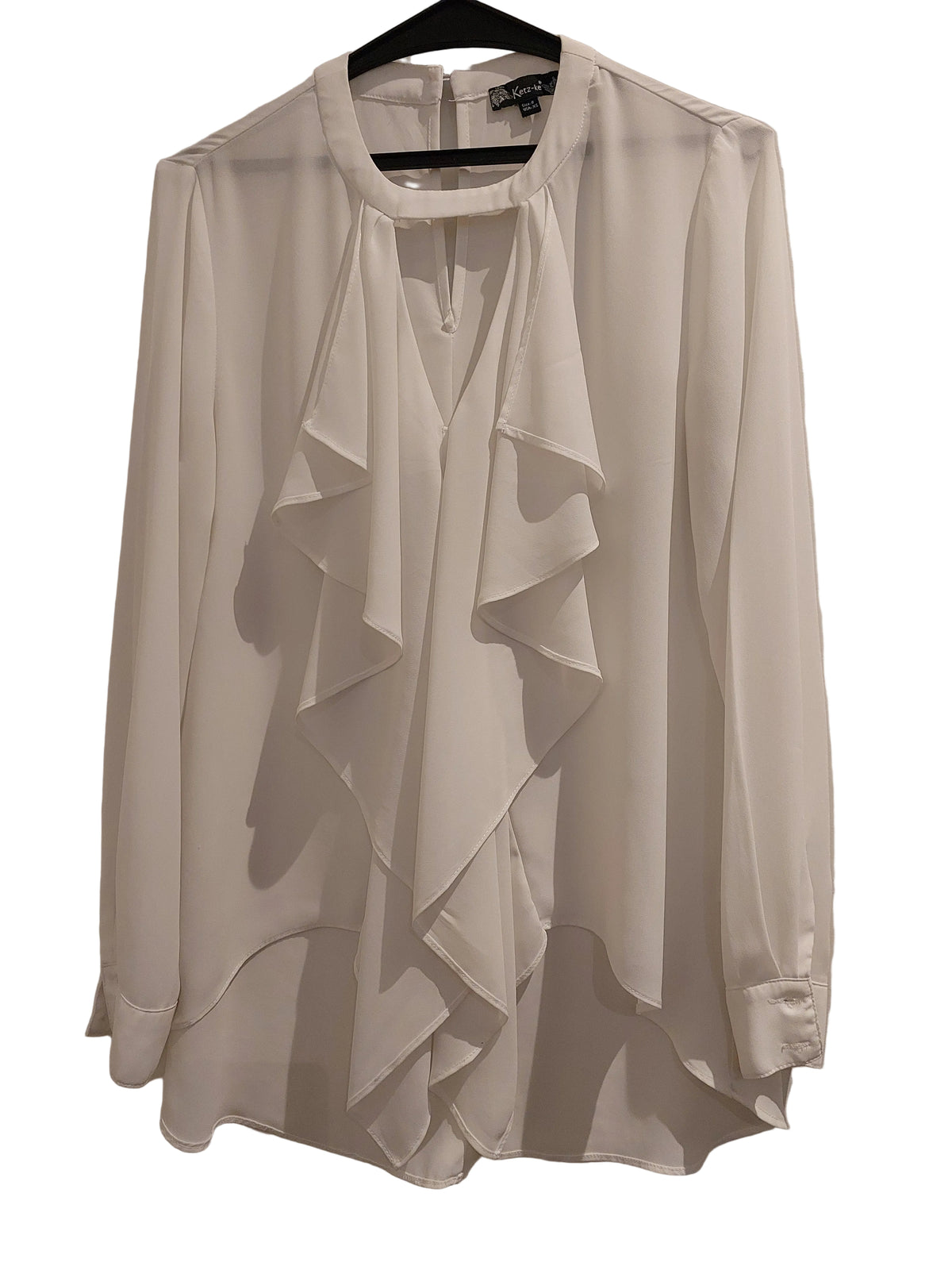 Ketze ke ivory top, size XS/10