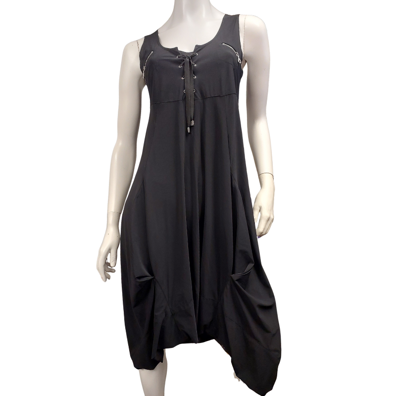 Paula Ryan black dress, size 10