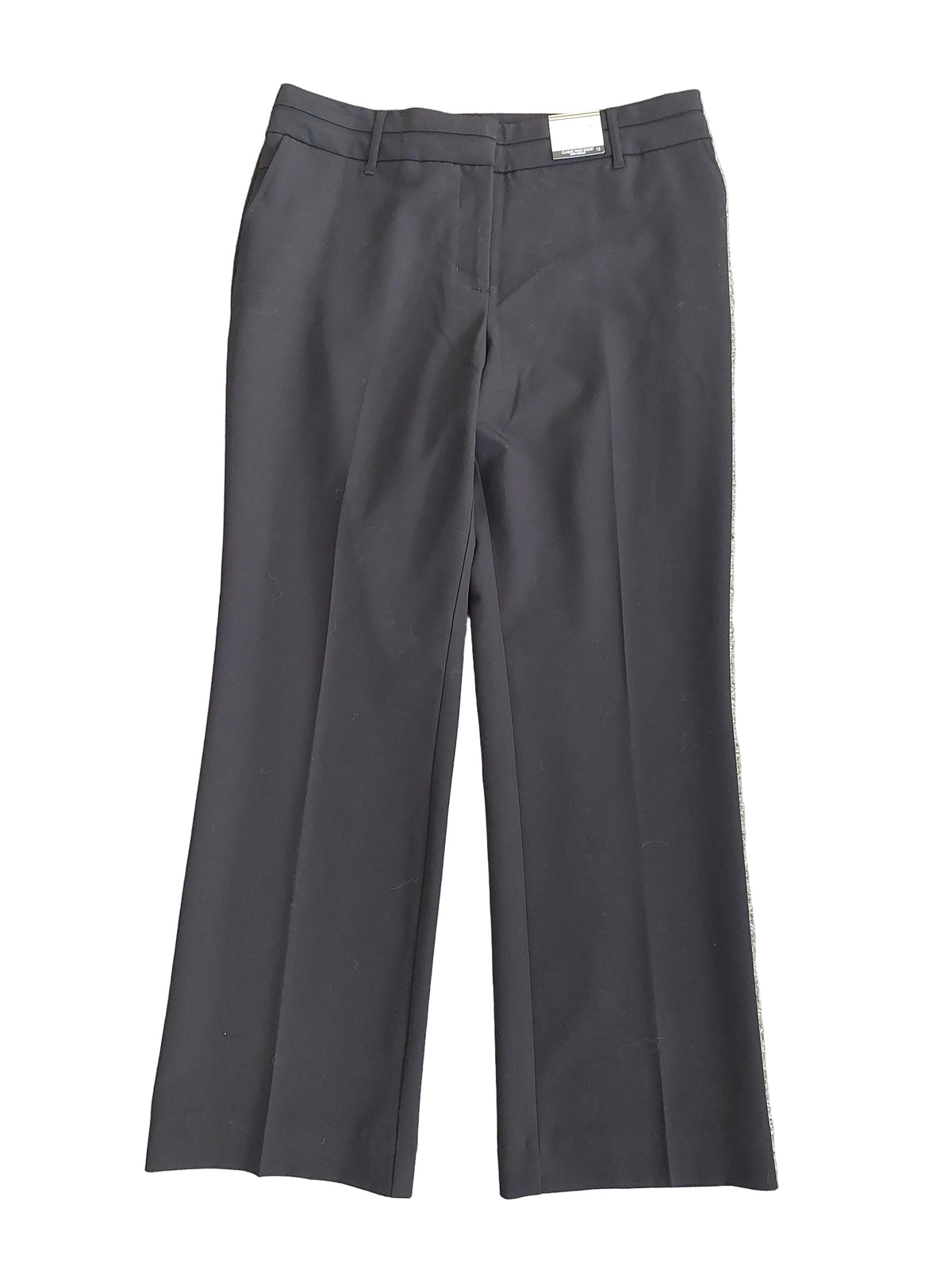 Oliver Black black straight leg dress pants, size 12-NEW $89
