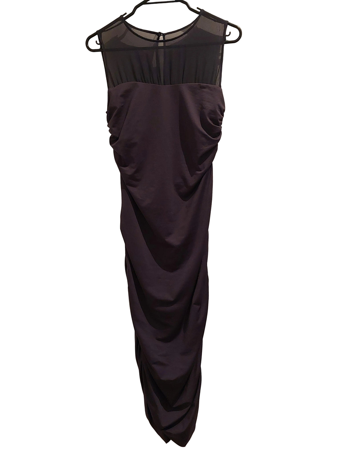 Kookai blue grey bodycon midi dress, size 10