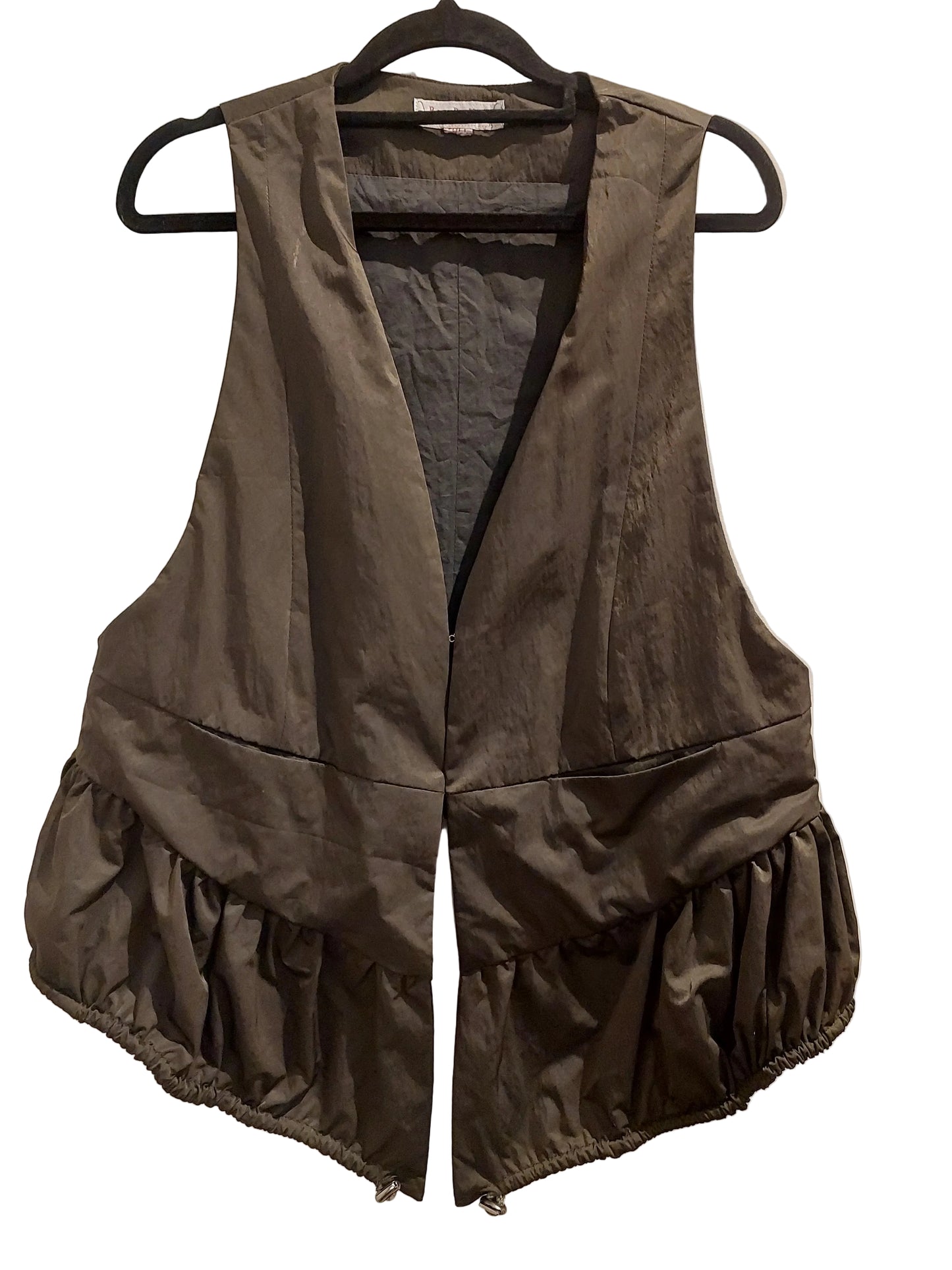 Boo Radley khaki vest, size 12-14