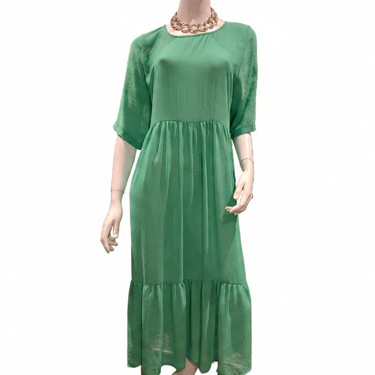 Blank Space green dress, size 12-14
