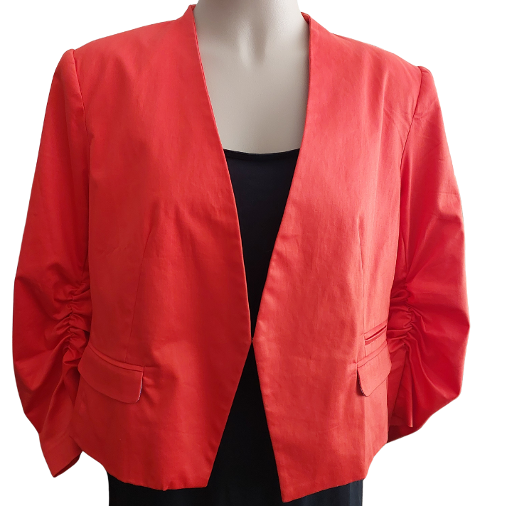 Seduce orange jacket, size 16