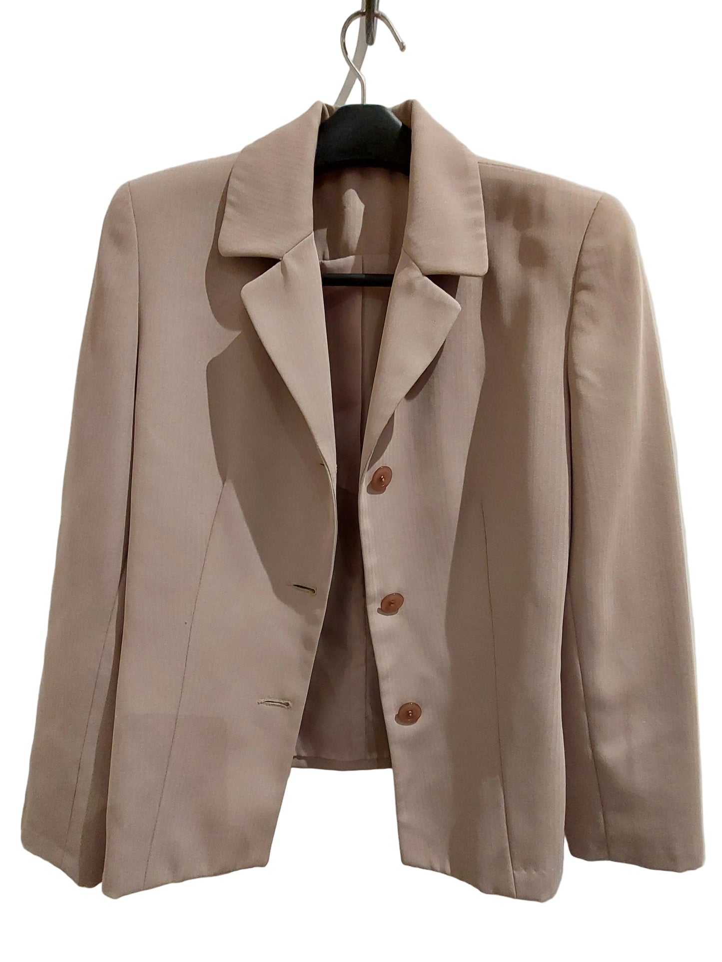 Beige blazer/jacket, size 10