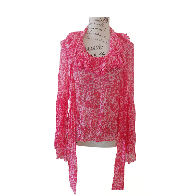 COOP I pink I Love You top, size S/10