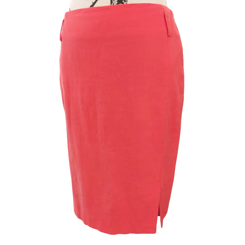 Gerry Weber melon linen skirt, size 10