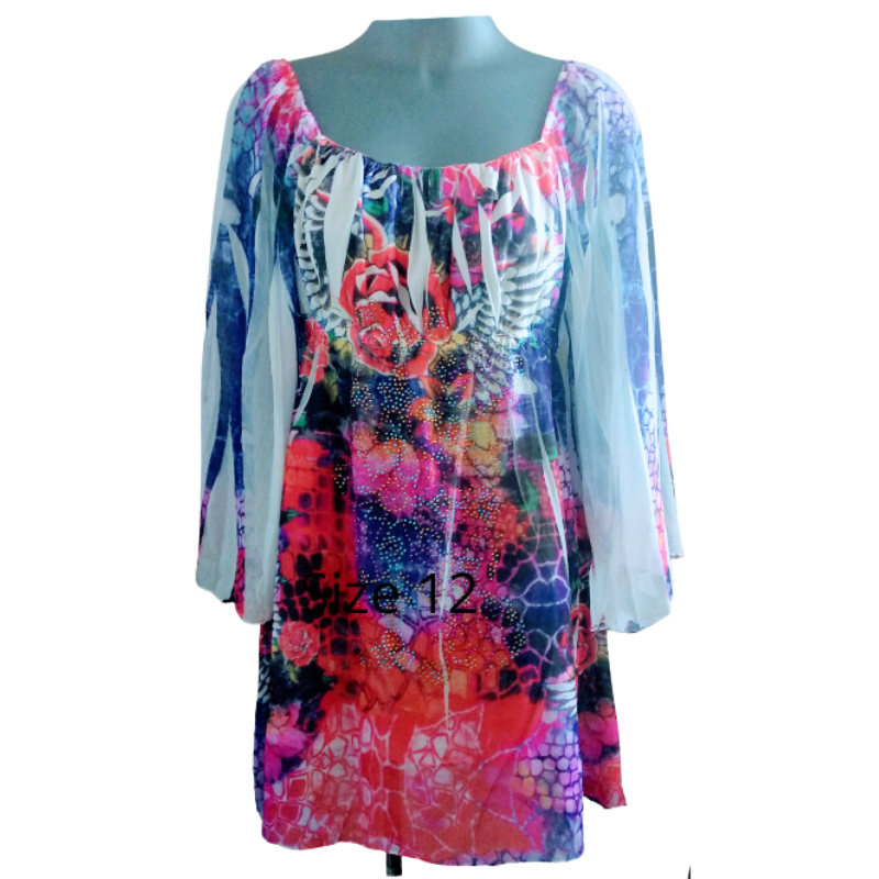 Heidi 1970's party dress-size 12/14-HIRE